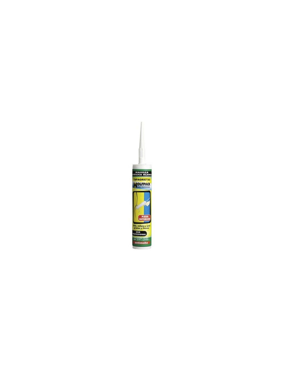 Masilla acrilica juntas y grietas blanco Index 280 ml. SEACRB280 - Corefluid