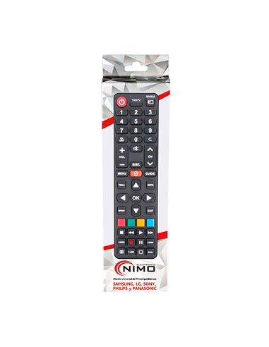 Controle remoto universal (Samsung, LG, Sony, PHILIPS, Panasonic) Nimo