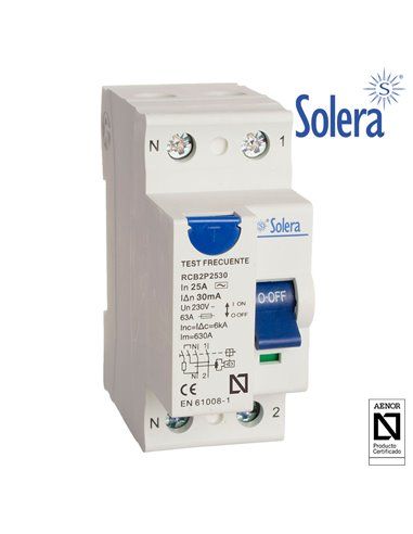 DIFERENCIAL 2 POLOS SOLERA 25A (RETRACTILADO)