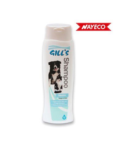 Shampoo neutro para animais de estimação Gill's 200ml