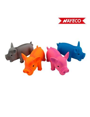 Nayeco Piggy Model Pet Toy Cores/Modelos Sortidos