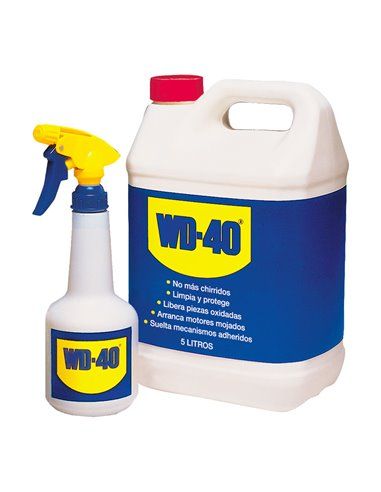 LUBRICANTE MULTI-USO WD40 GARRAFA 5l + PULVERIZADOR GRATIS WD40