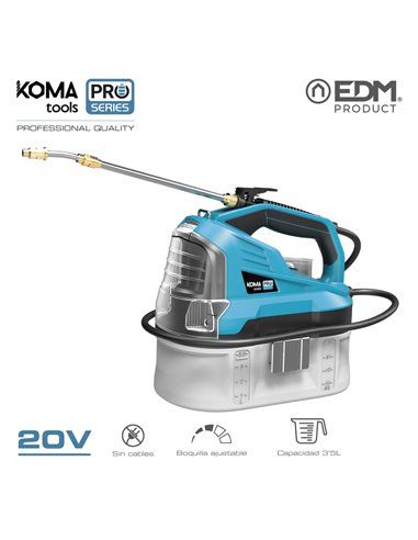 PULVERIZADOR 20V (SIN BATERIA Y CARGADOR) KOMA TOOLS EDM