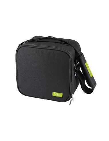 PORTA ALIMENTOS 23x22x13.5cm POLIESTER NEGRO WALKING BUSINESS SG4505BK SAN IGNACIO