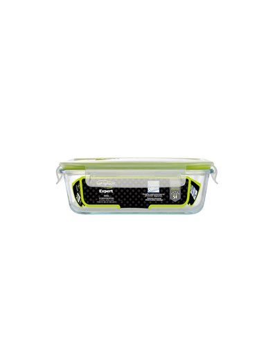 HERMÉTICO RECTANGULAR 1040ml BOROSILICATO EXPERT SG4702 SAN IGNACIO