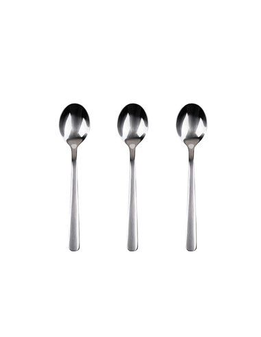 SET 3uds. CUCHARILLA ACERO INOX RECICLADO BRILLO EARTH SG7778 SAN IGNACIO