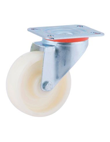 Roda Giratória Ø100mm Poliamida Nylon CR30108 AFO