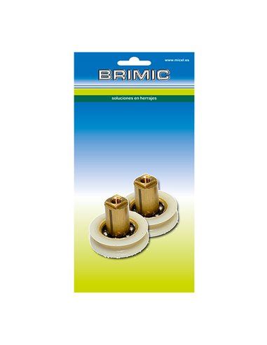 Blister com 2 Rolamentos para Tela Tubo RD2 Ø22x6mm Blister 91797 EDM