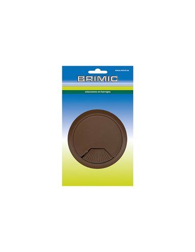 Plugue Passa Cabo Blister TPC01 Ø60x22mm Cinza 90232 Micel