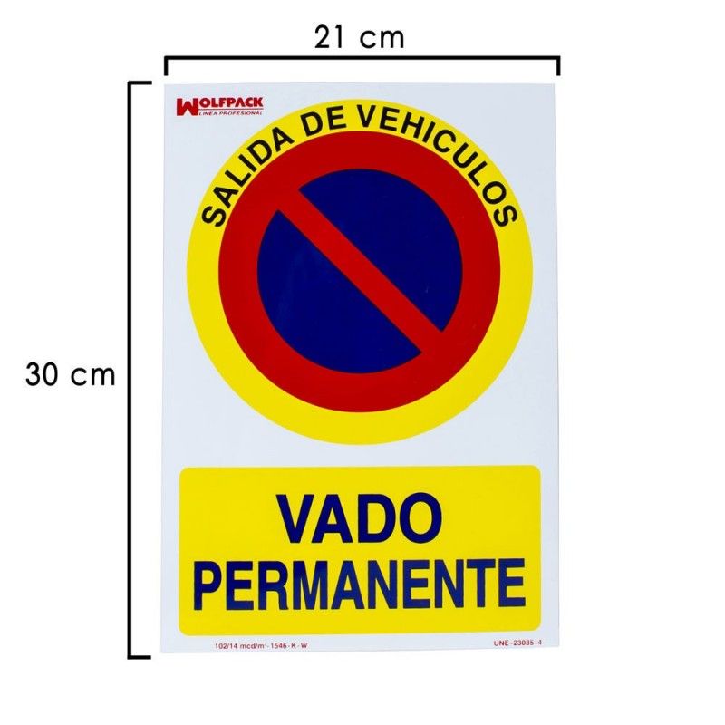 Poster Ford Permanente 30x21 cm.