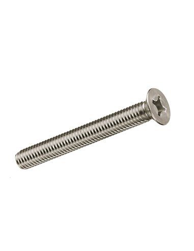 Caixa de 10 unidades de parafuso métrico com cabeça chata M 5x10mm Fadix