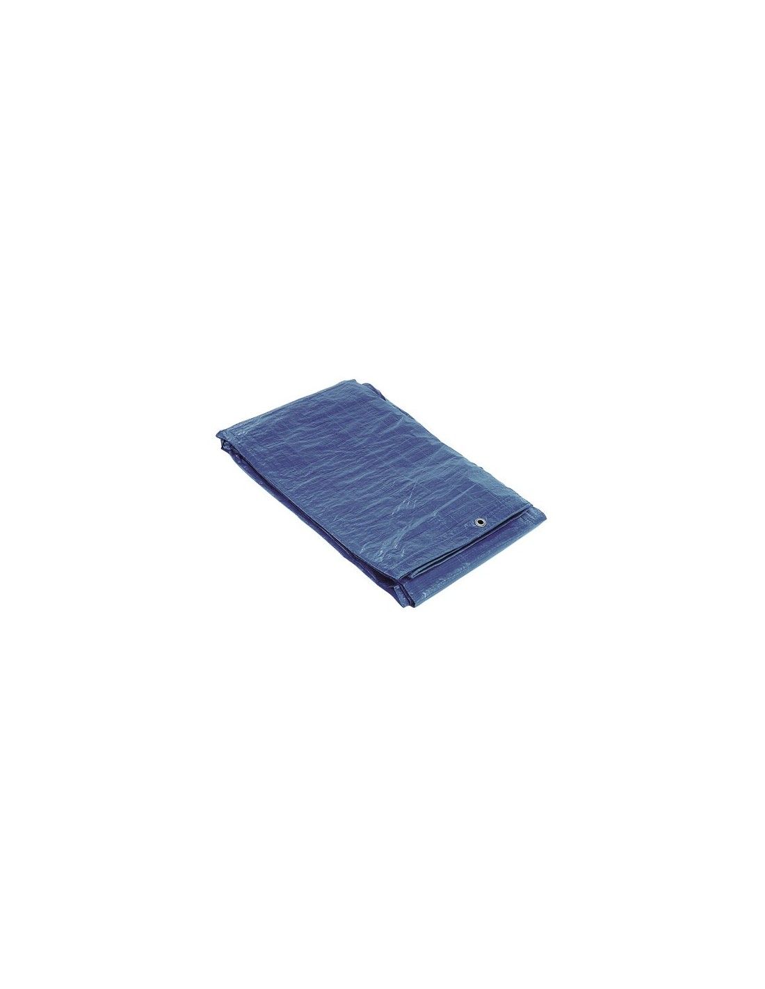 Lona impermeable azul de 3 x 3 metros