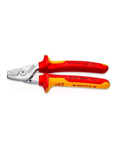 Tesoura cabo 160x60x28mm 9516160SB Knipex