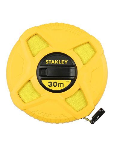 CINTA LARGA DE FIBRA DE VIDRIO 30MX12,5mm CERRADA 0-34-297 STANLEY