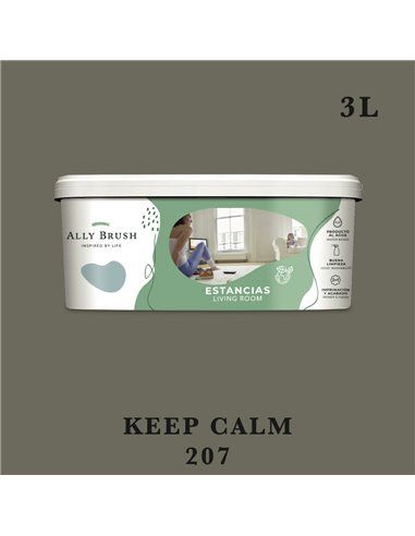 PINTURA ALLY BRUSH INTERIOR KEEP CALM 3L