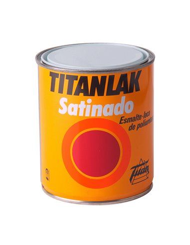 ESMALTE LACA POLIURETANO TITANLAK SATINADO BLANCO  750ml TITAN 11140034