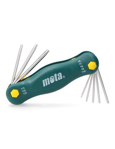 JUEGO LLAVES TORX TIPO NAVAJA LR81 MOTA