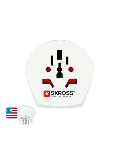 Adaptador Mundo para Estados Unidos SKROSS 1500221-E