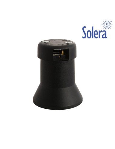 PORTALAMPARAS PARA CABLE GUIRNALDA E27 6109A SOLERA