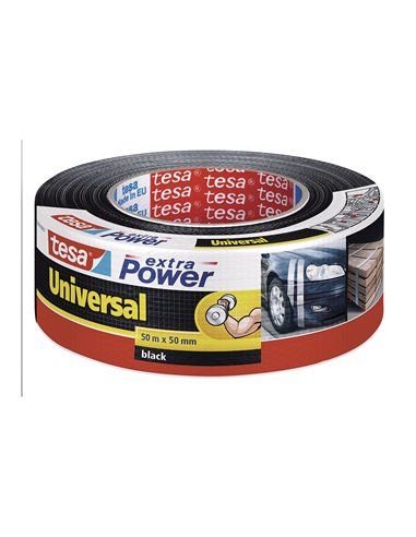 Extra Power Universal 50m x 50mm Preto 56389 Tesa