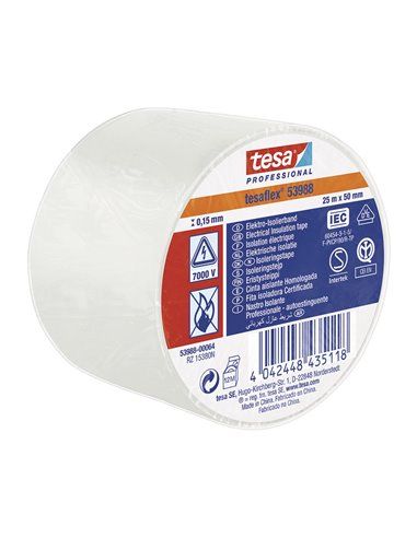 TESA Double-sided Removable Tape Colour White