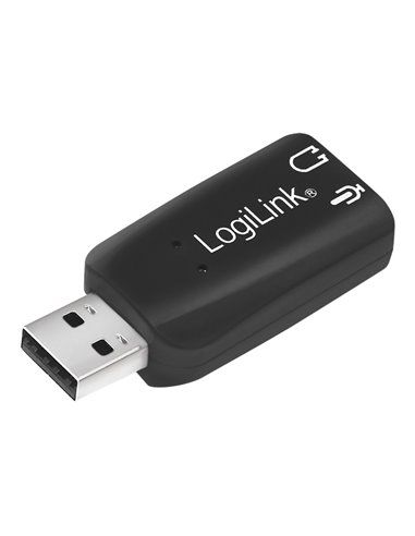 Adaptador de áudio USB Logilink 5.1