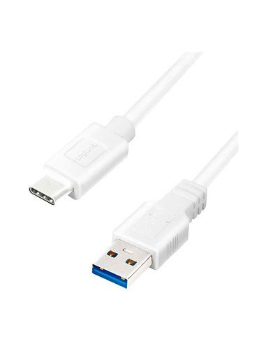 Carregamento USB-C + cabo de dados 1m Logilink Android smartphone