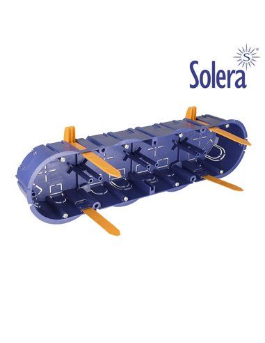 CAJA DE MECANISMOS PARA EMPOTRAR 281x68x46MM SOLERA