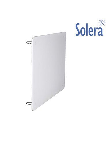 TAPA RECTANGULAR PARA CAJA 160x100mm GARRA METÁLICA SOLERA