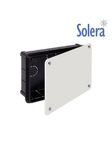 CAJA CUADRADA 200X130X60MM CON TORNILLOS RETRACTILADO SOLERA (RETRACTILADO)