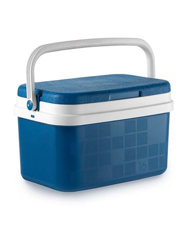 NEVERA DE CAMPING 16 l. AZUL MODELO CAMPOS 43x29x25,5cm SP BERNER