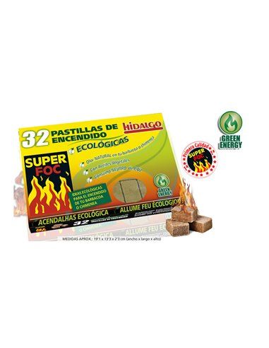 PACK 32 PASTILLAS ECOLOGICAS 08100 SUPERFOC