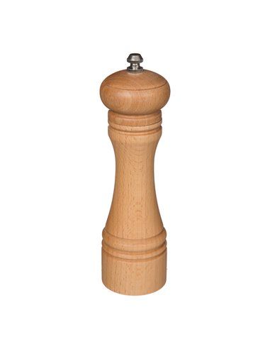 MOLINILLO PARA SAL/PIMIENTA DE MADERA 20.5CM