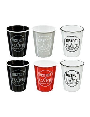 PACK 6 TAZAS MOD.BISTROT 11CL