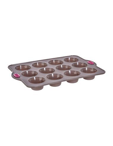 MOLDE PARA 12 MUFFINS 33X23,5X3,5CM