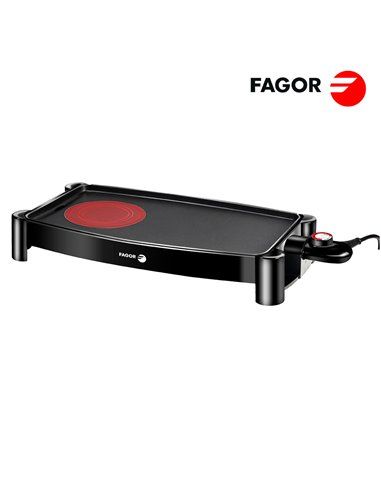 PLANCHA ANTIADHERENTE 2200W CON HOT ZONE FAGOR  54x27x9cm