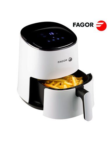 Fritadeira de Ar 1450W 2.5L Naturfry FG25D01 Fagor 24x32x30.5cm