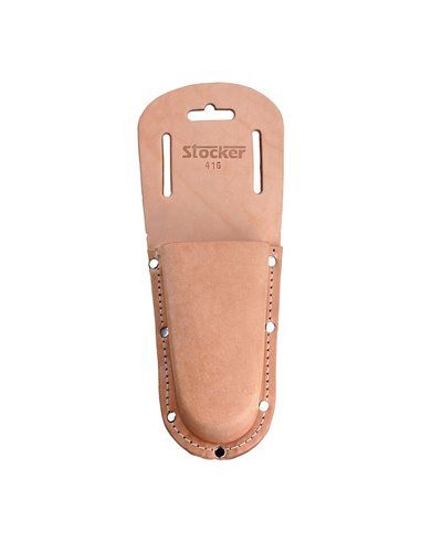 FUNDA DE CUERO PARA TIJERAS DE PODA O VENDIMIA. STOCKER