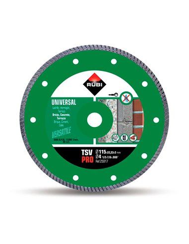 Disco diamantado TSV 115mm Pro 25917 RUBI