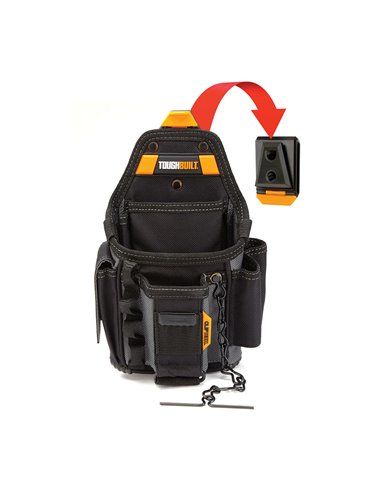 BOLSO PORTAHERRAMIENTAS PEQUEÑO ELECTRICISTA TB-CT-34 TOUGH BUILT