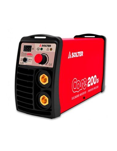 Equipamento de soldador inversor SOLTER Core 200DI com acessórios