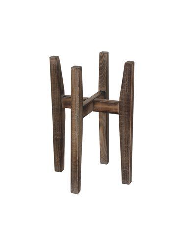 SOPORTE DE MADERA PARA MACETAS ASCOT 48X33X33CM