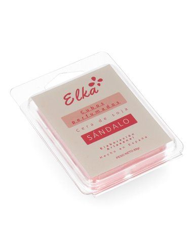 ELKA Natural Soy Wax Sândalo Aroma Ambientadores 6 Cubos