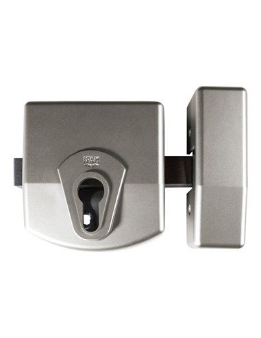 Acabamento cromado fosco IFAM CS500 Deadbolt