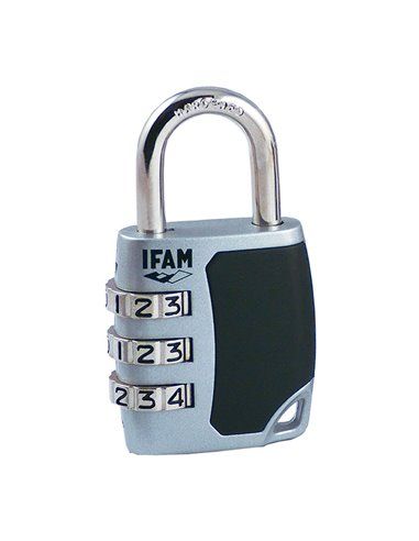 Cadeado de Zinco IFAM C35S 34,5mm Arco 4,7mm com Combinação