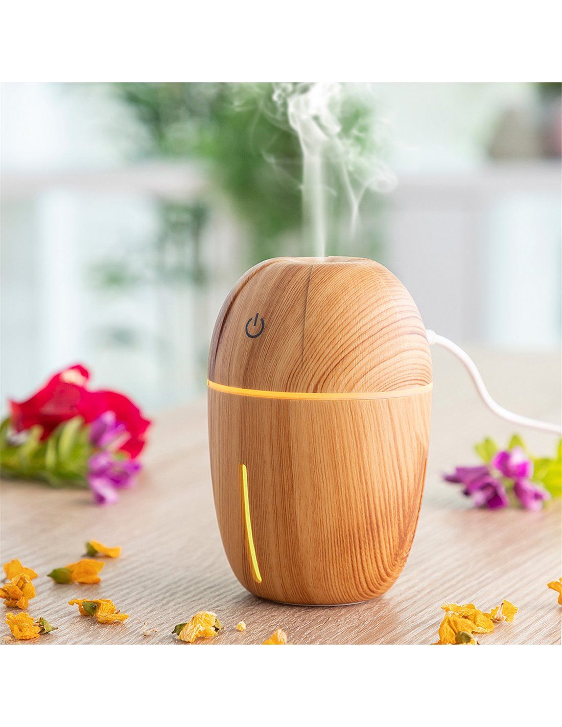 Mini umidificatore diffusore di aromi miele di pino innovagoods