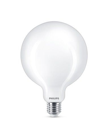 BOMBILLA GLOBO LED E27 13W 2000lm 2700K LUZ CALIDA Ø12,4x17,7cm PHILIPS