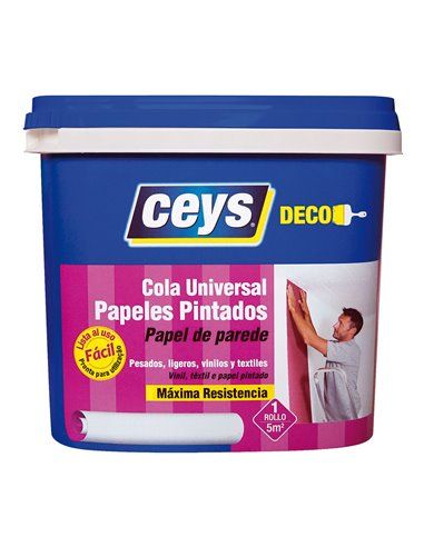 Cola Universal para Todos os Tipos de Papéis de Parede CEYS 1kg 504603