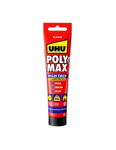 UHU POLY MAX HIGH TACK® EXPRESS BLANCO 165g REF. 6312920