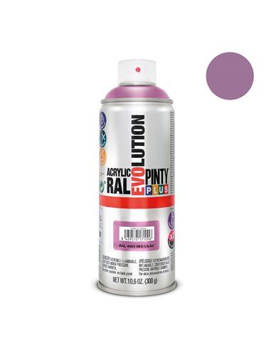 PINTURA EN SPRAY PINTYPLUS EVOLUTION 520CC RAL 4001 ROJO LILA